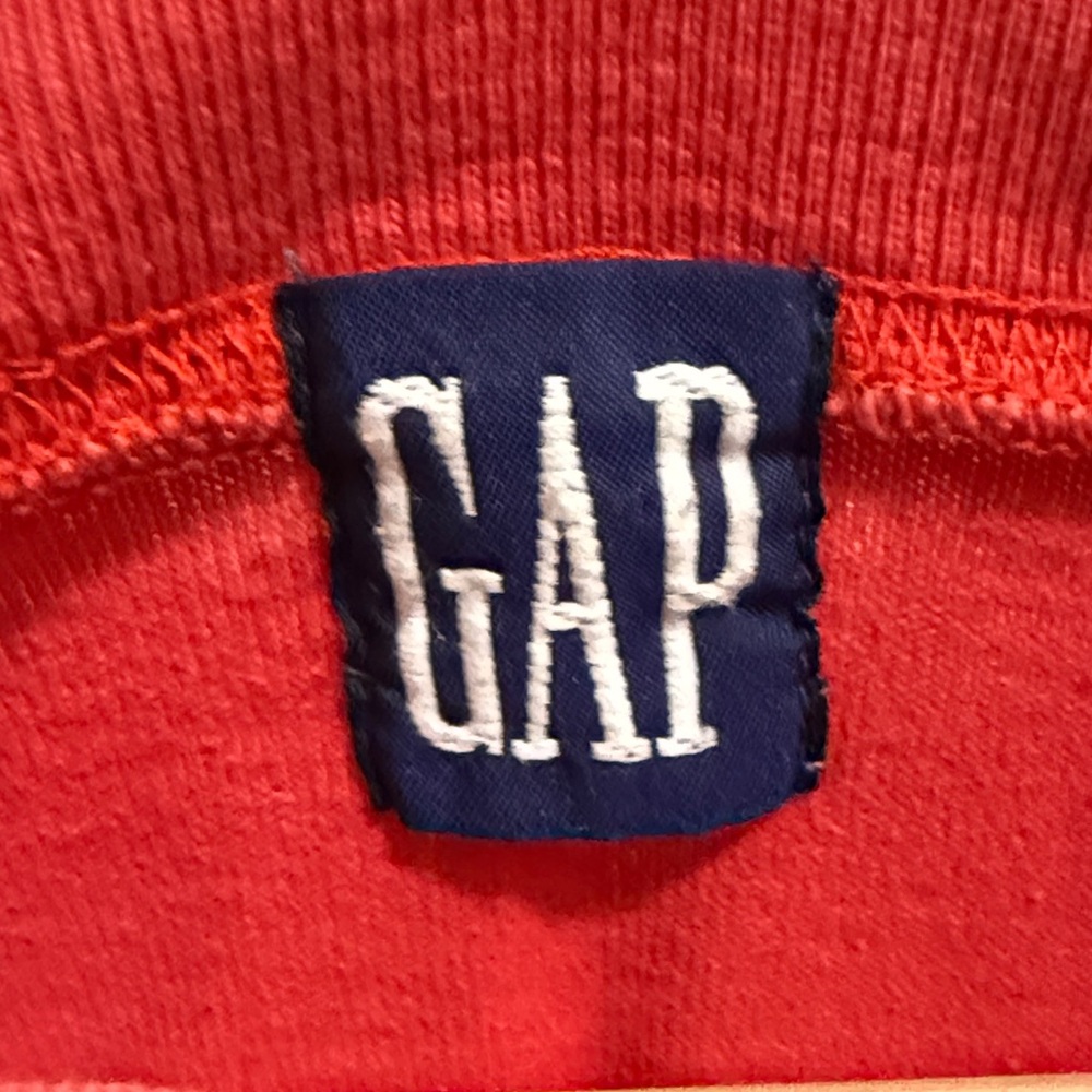 GAP Red and Blue Striped Crewneck Sweater - Picture 2 of 8